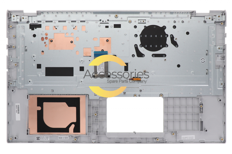 Teclado suizo plateado retroiluminado VivoBook Asus