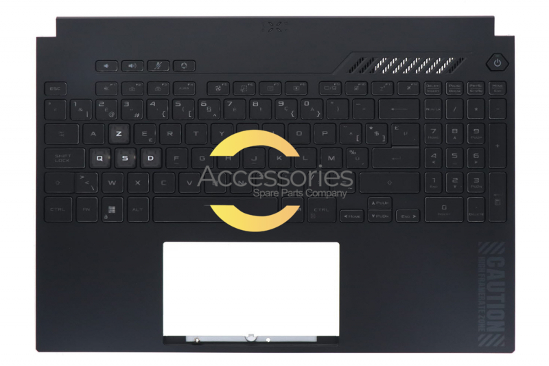 Teclado belga negro retroiluminado TUF Gaming Asus