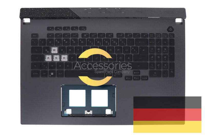 Asus ROG Strix G Backlit German grey keyboard