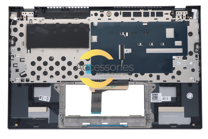 Teclado retroiluminado gris suizo ZenBook Asus