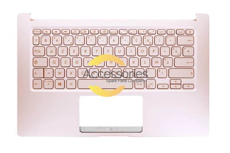 Teclado francés retroiluminado rosa VivoBook Asus