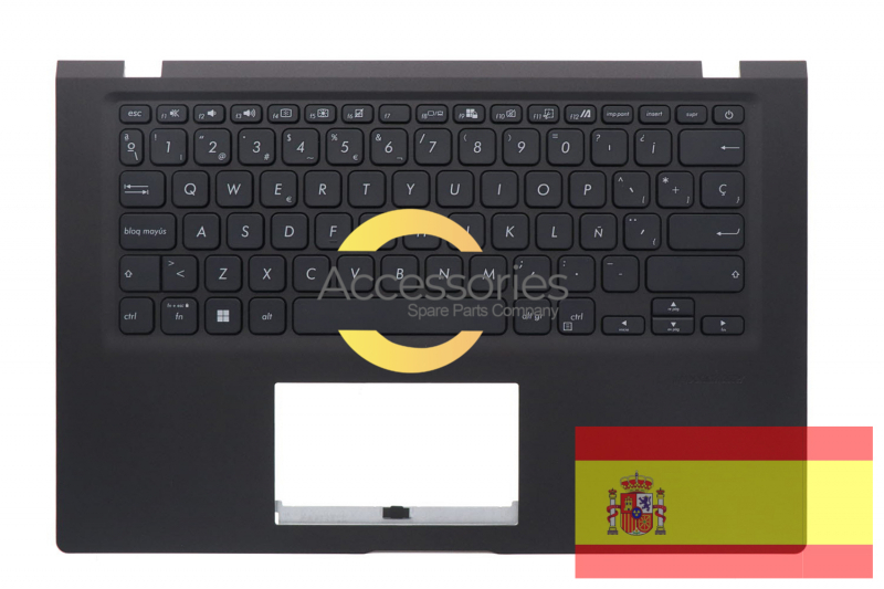 Teclado negro español Asus