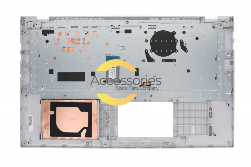 Teclado suizo retroiluminado plateado Asus VivoBook 
