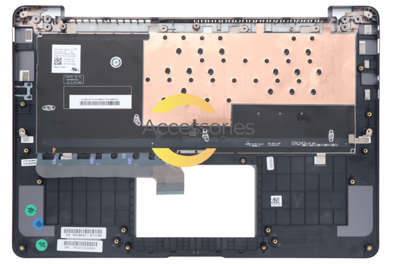Teclado canadiense gris retroiluminado ZenBook Asus