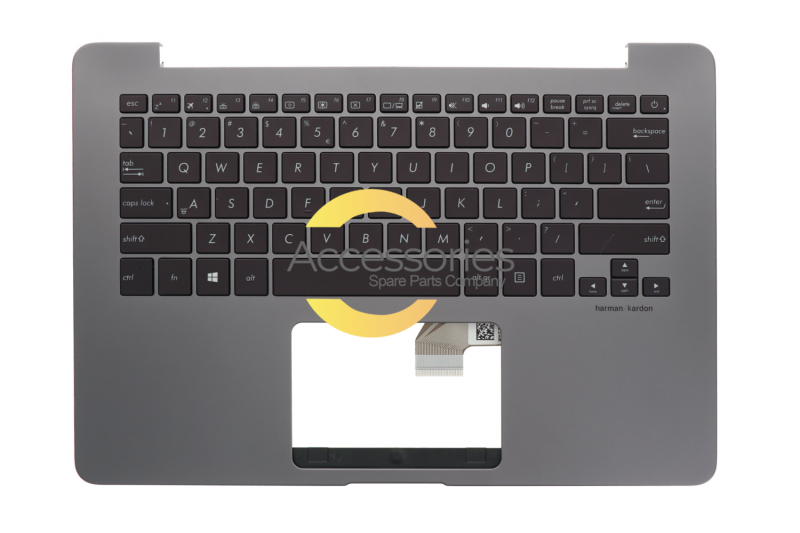 Teclado holandés gris retroiluminado ZenBook Asus