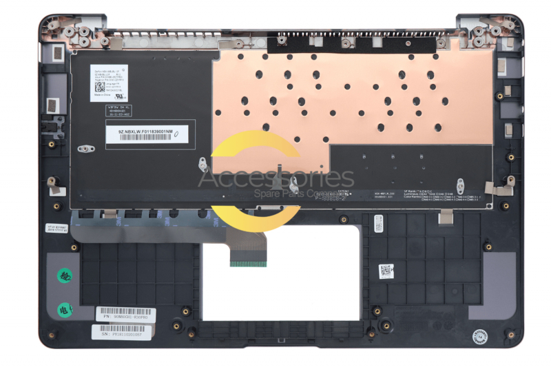 Teclado francés gris retroiluminado ZenBook Asus