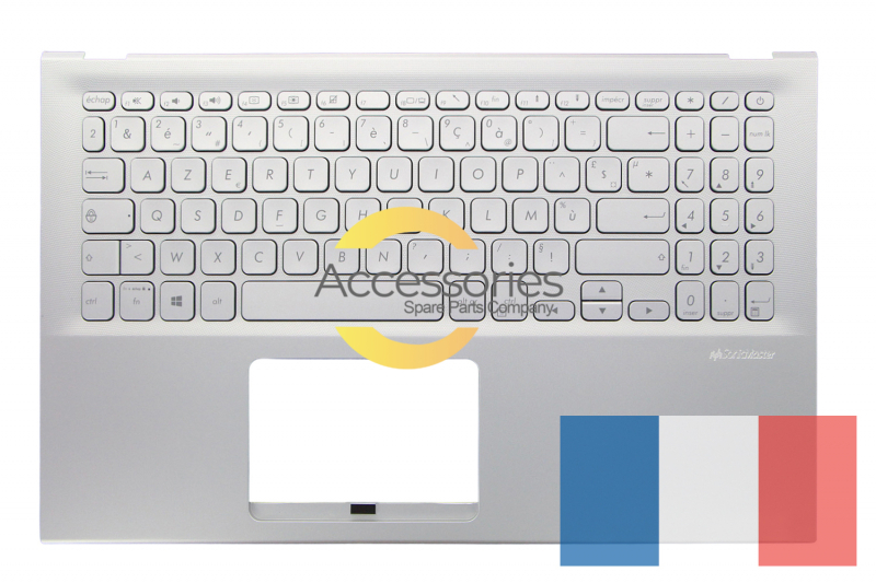Asus Silver French AZERTY keyboard