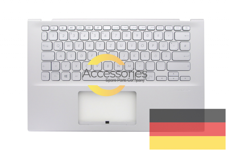 Teclado alemán VivoBook 14 Asus plateado