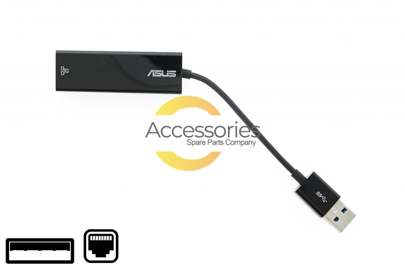 Adaptador USB 3 a RJ45 Asus - conexión Ethernet rápida