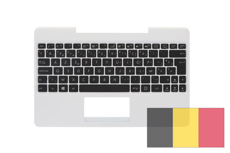 Asus teclado blanco belga QWERTY Transformer