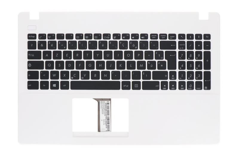 Teclado blanco Asus AZERTY francés