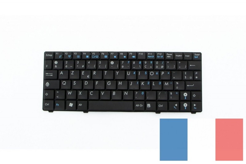 Teclado negro AZERTY para Netbook Eee PC Asus