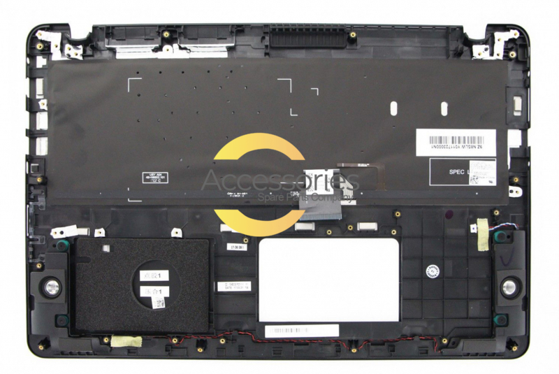 Teclado negro retroiluminado americano ZenBook Asus
