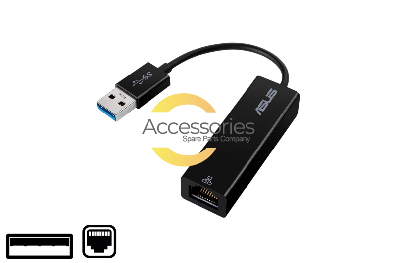 Adaptador USB 3.0 a RJ45 Asus - conexión Ethernet rápida