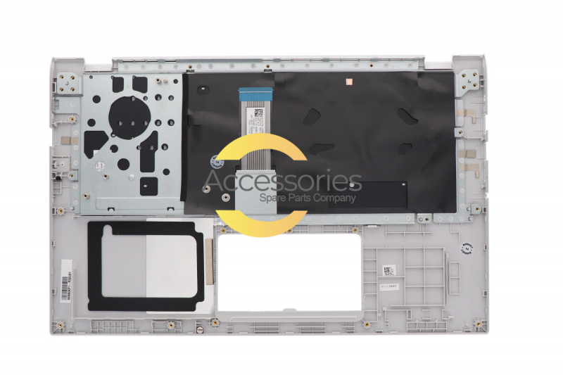 Teclado Asus Plateado QWERTY Vivobook