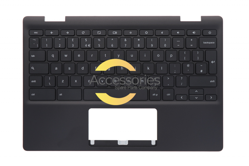 Teclado negro Inglés Asus Chromebook 