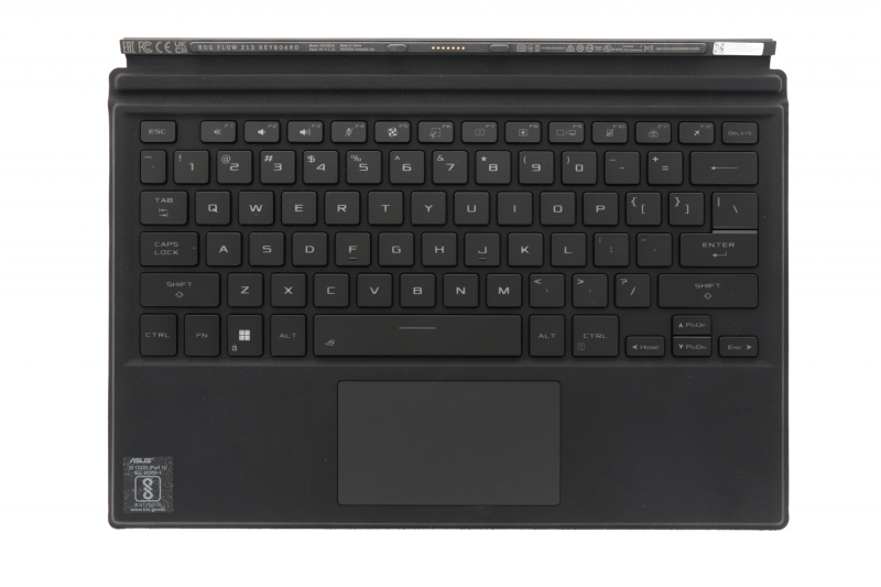 Teclado negro retroiluminado desmontable americano ROG Asus Teclado desmontable negro retroiluminado americano ROG Asus