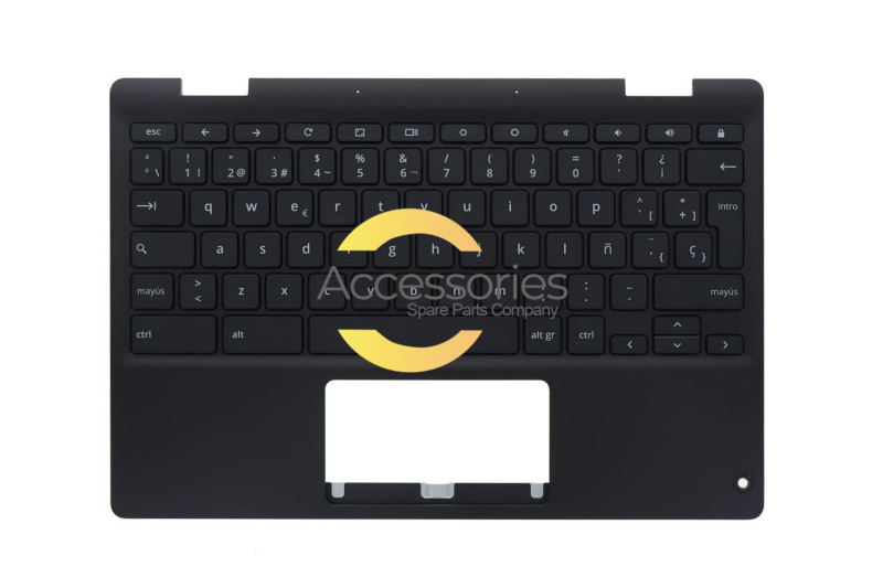 Teclado negro español ChromeBook Asus