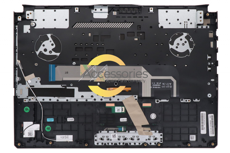 Teclado escandinavo negro retroiluminado TUF Gaming Asus