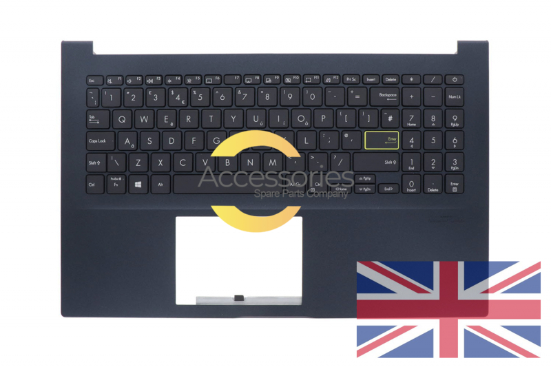 Teclado negro reino unido VivoBook Asus VivoBook 