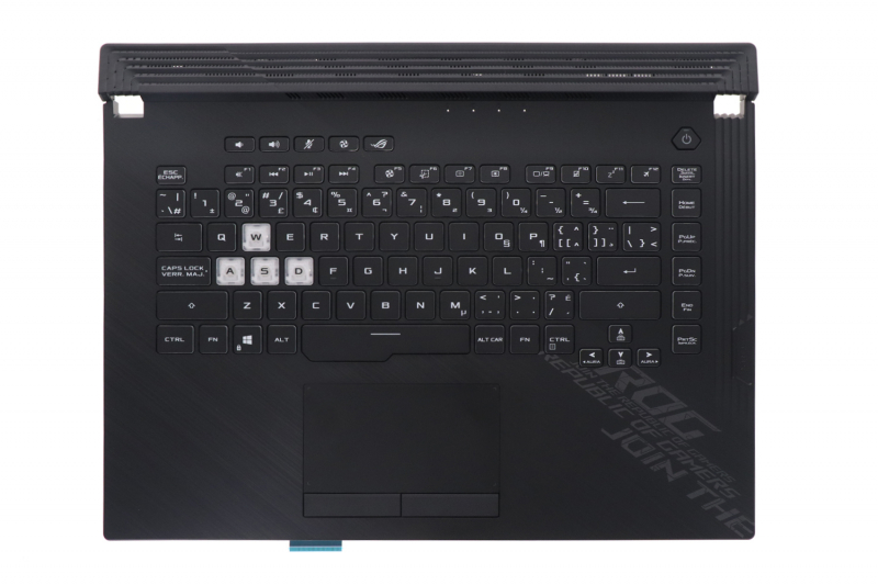 Teclado retroiluminado canadiense Asus ROG Strix G15