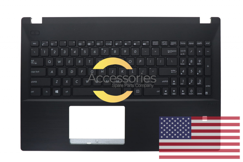 Teclado negro americano ASUSPRO