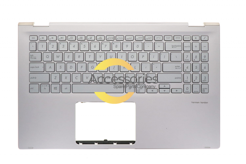 Teclado gris retroiluminado americano ZenBook Flip Asus