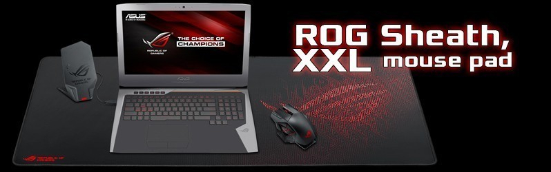 rog sheath xxl mouse pad