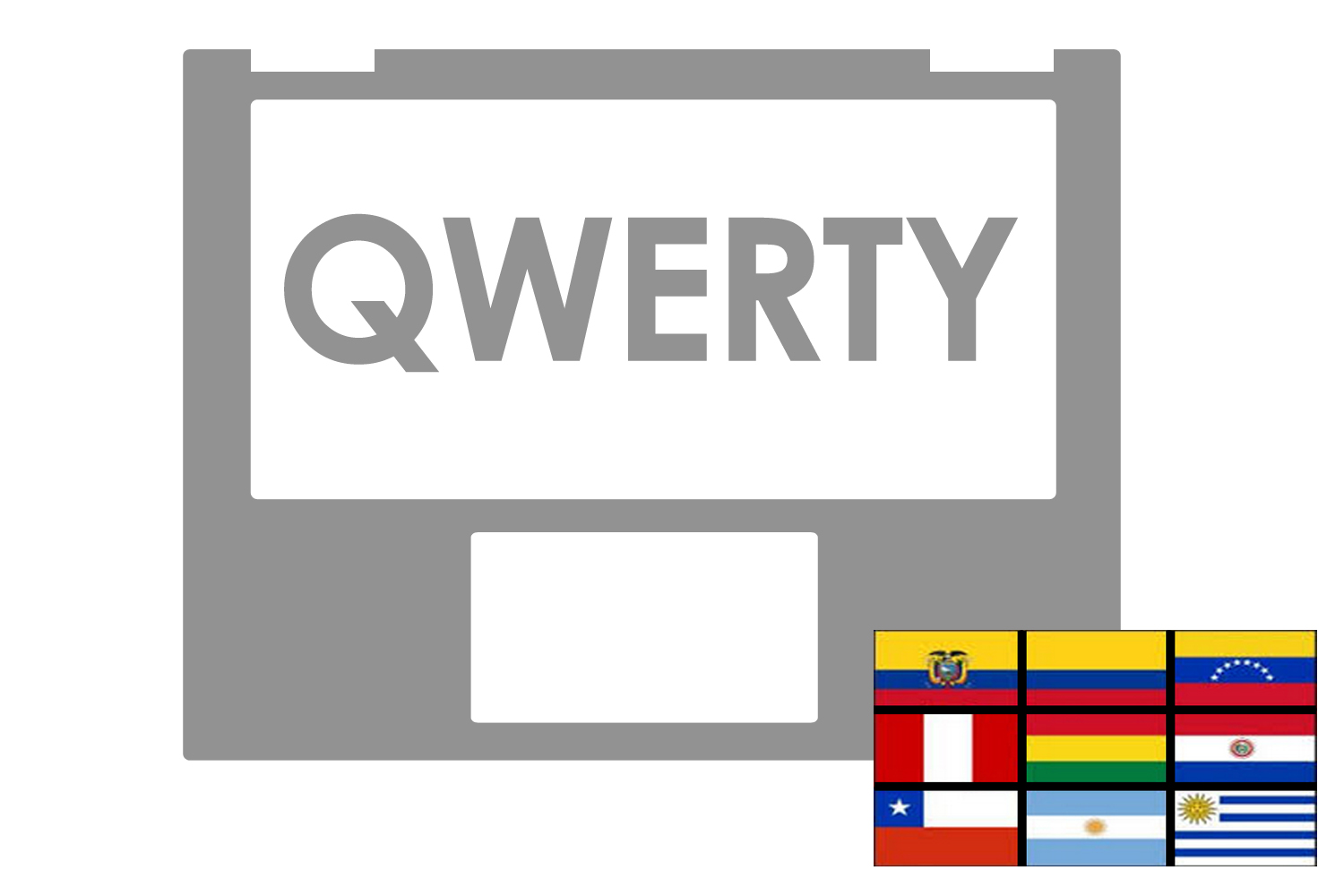 Teclado QWERTY Latinoamérica Asus